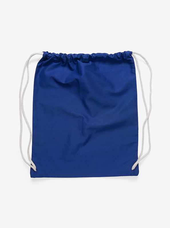 Gym Bag Unbedruckt Blau