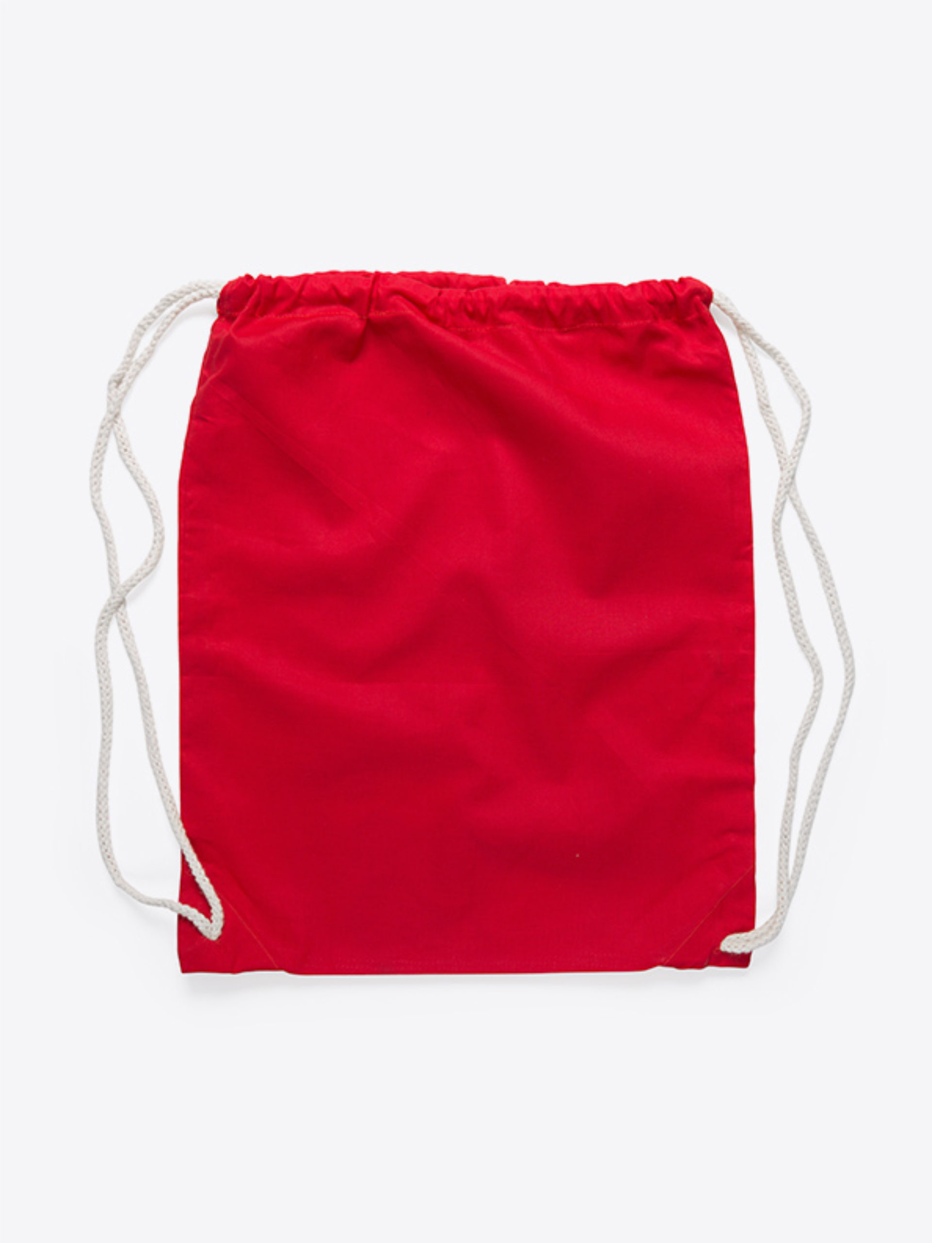 Gym Bag Unbedruckt Rot