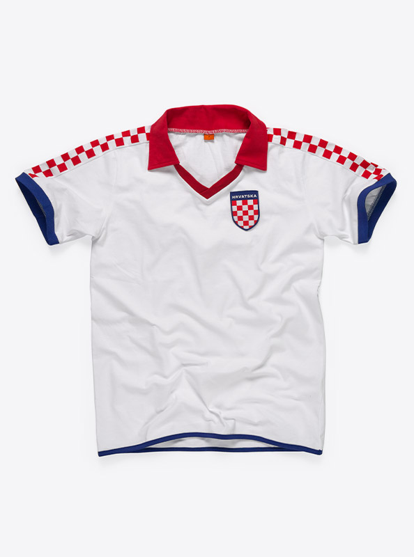 Fussball Fanshirt Kroatien Front