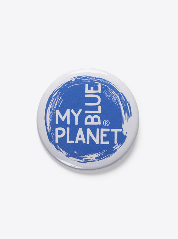 Button Standard Mit Anstecknadel My Blue Planet Bedrucken