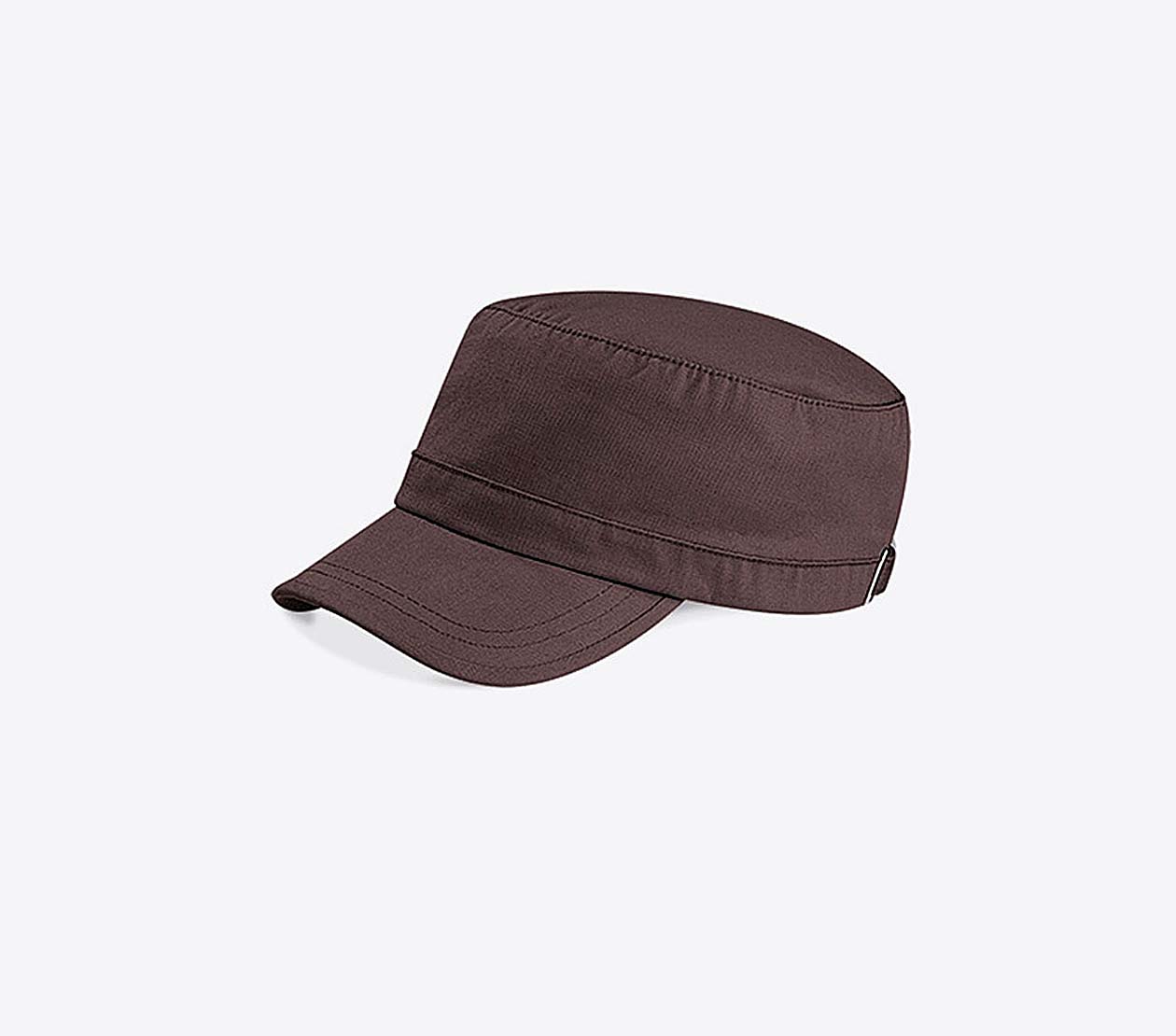 Army Cap Bedrucken Mit Logo Beechfield B34 Farbe Chocolate