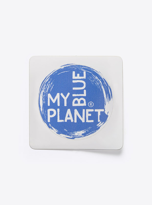 Aufkleber My Blue Planet Digitaldruck