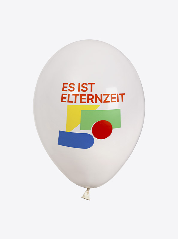 Ballone Bedrucken Mit Logo Motiv Elternzeit