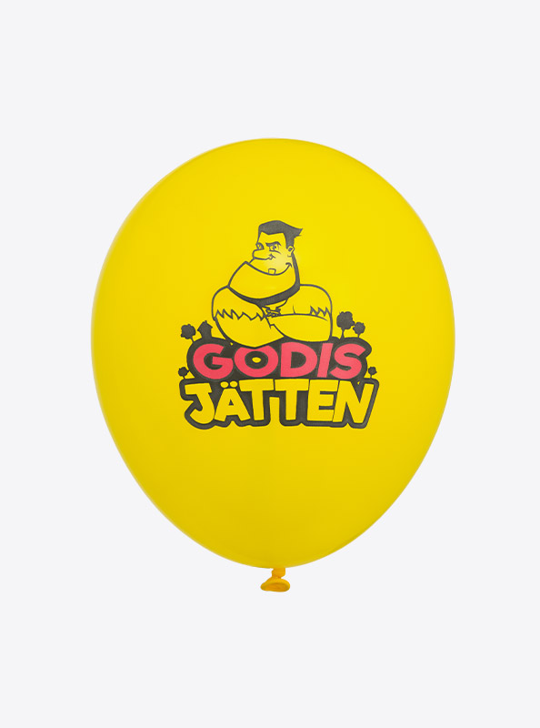 Ballone Bedrucken Mit Logo Motiv Siebdruck Gelb