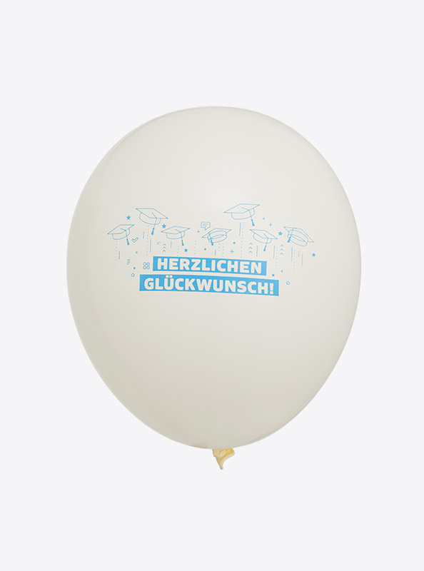 Ballone Bedrucken Mit Logo Motiv Siebdruck Weiss