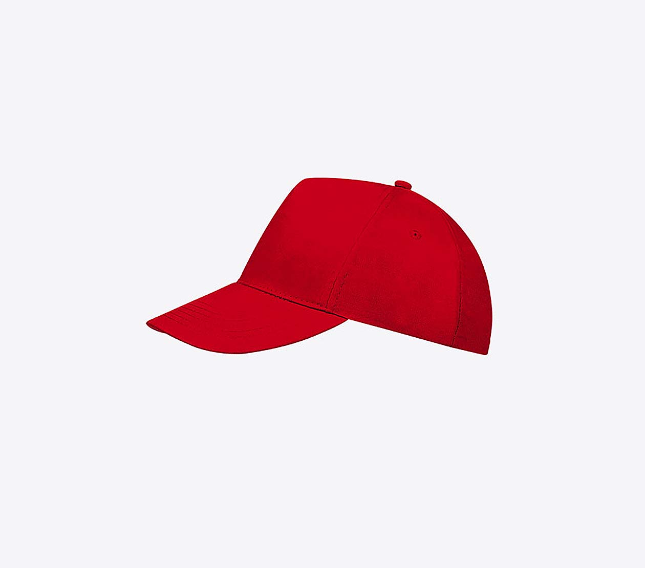 Baseball Cap Bedrucken Mit Logo Fair Produziert Sols Buzz Red