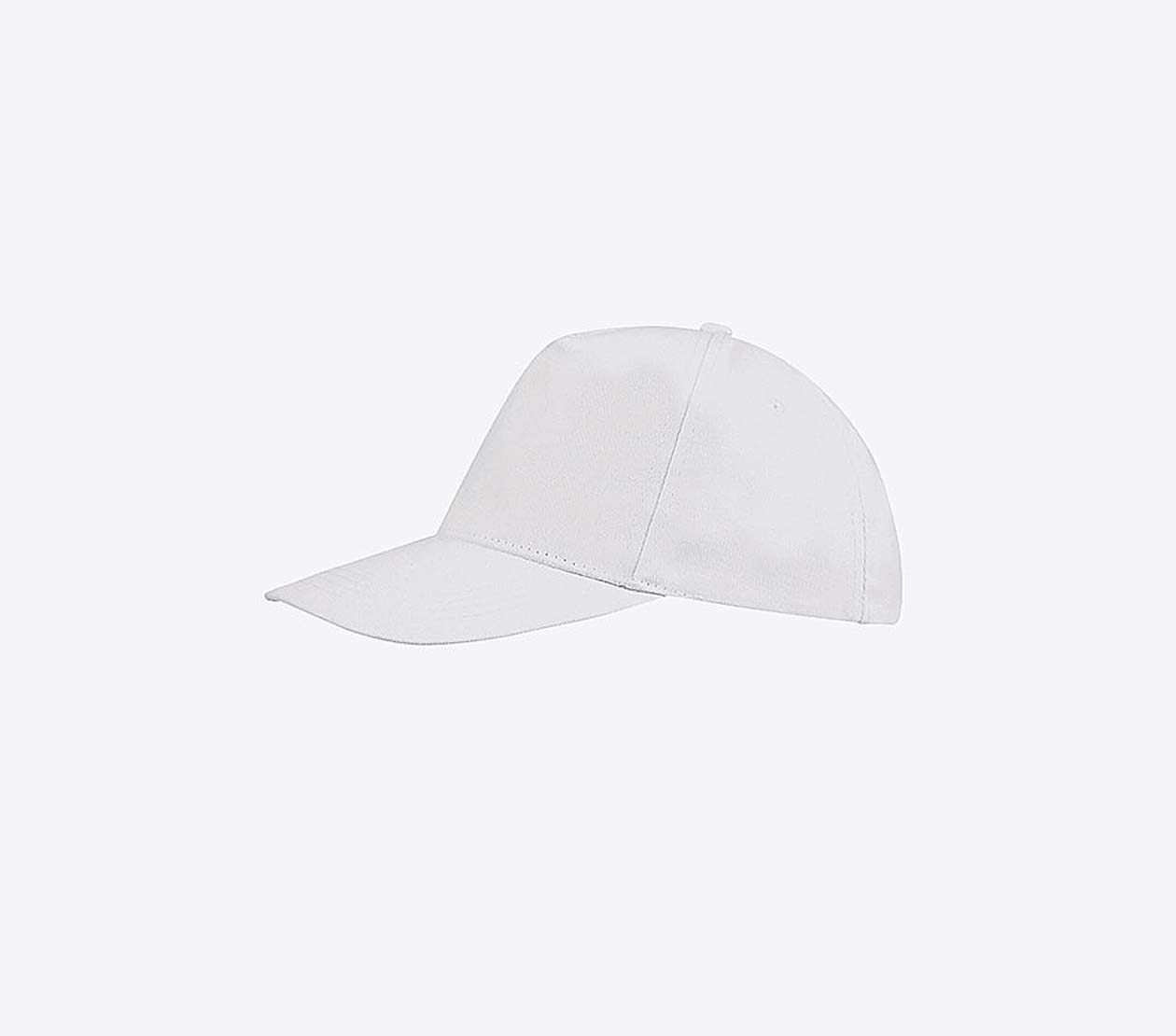 Baseball Cap Bedrucken Mit Logo Fair Produziert Sols Buzz White