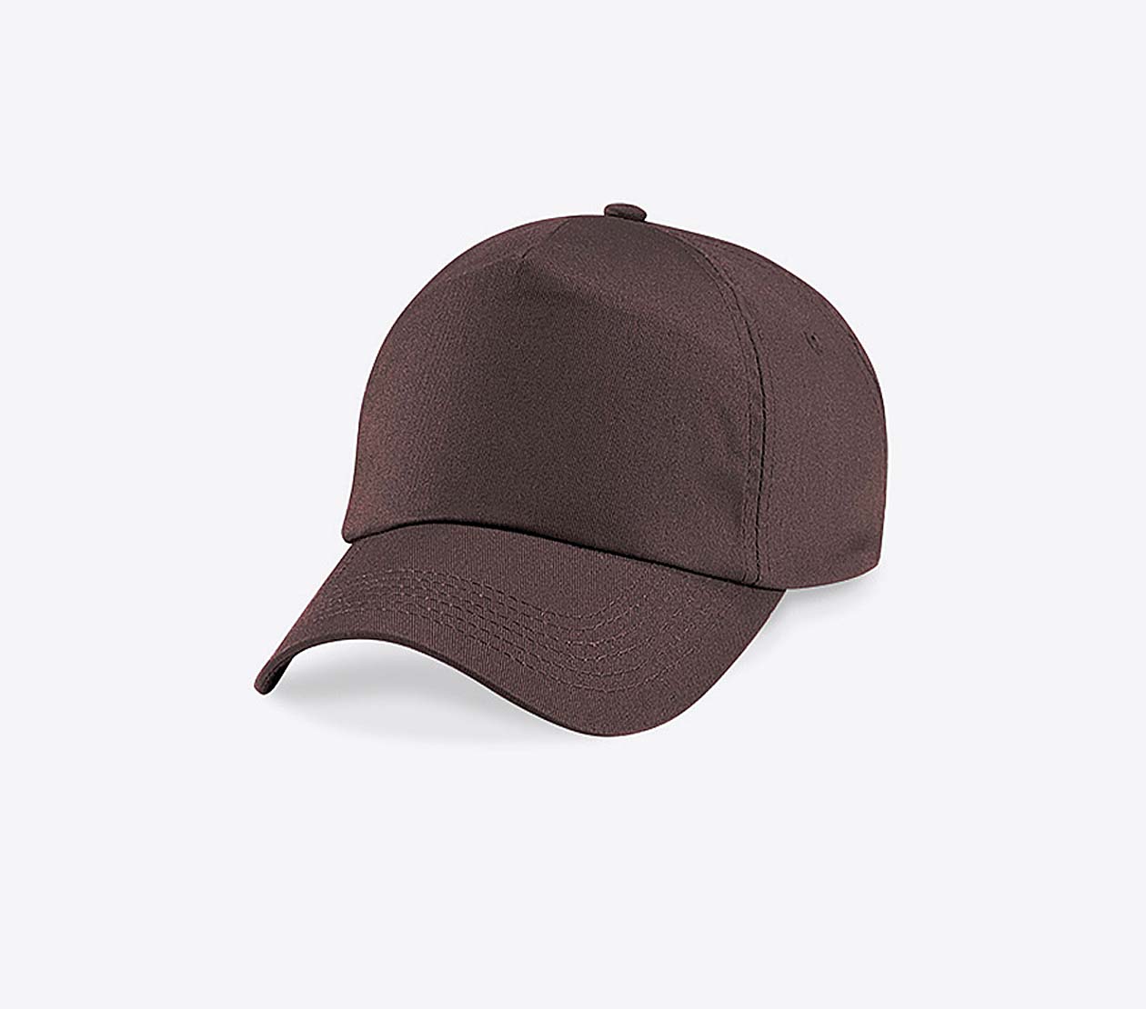 Baseball Cap Bedrucken Oder Besticken Mit Logo Beechfield B10 Chocolate