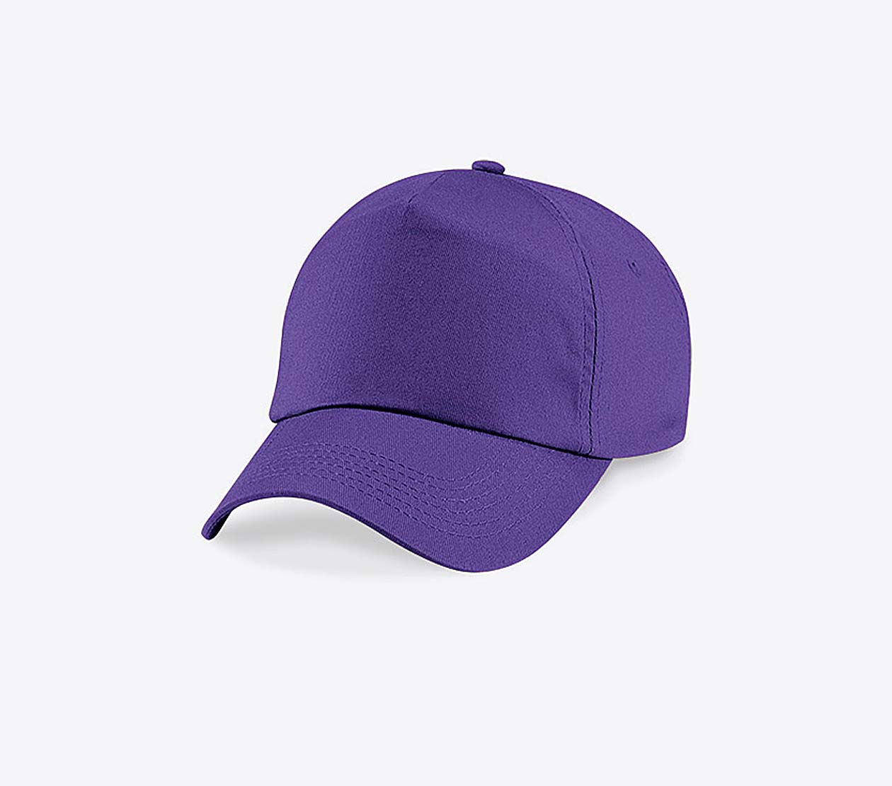 Baseball Cap Bedrucken Oder Besticken Mit Logo Beechfield B10 Farbe Purple