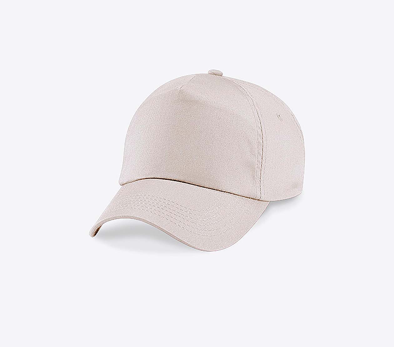 Baseball Cap Bedrucken Oder Besticken Mit Logo Beechfield B10 Farbe Sand