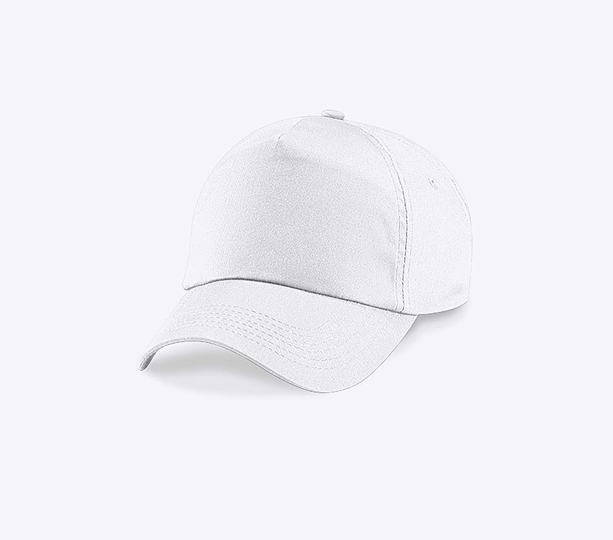 Baseball Cap Bedrucken Oder Besticken Mit Logo Beechfield B10 Farbe White