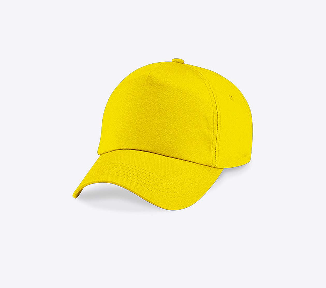 Baseball Cap Bedrucken Oder Besticken Mit Logo Beechfield B10 Farbe Yellow