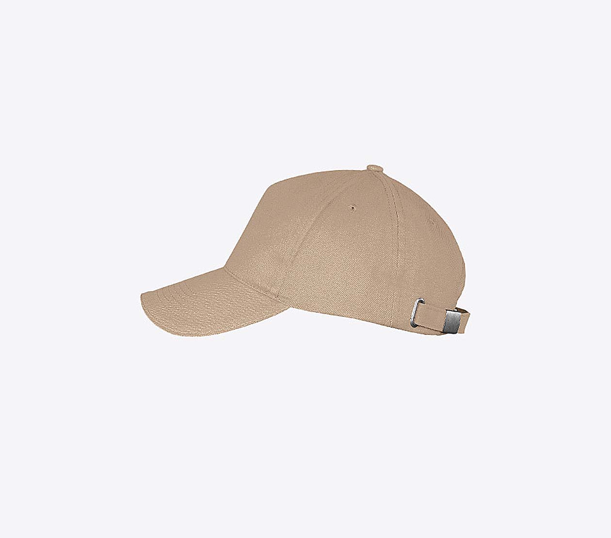 Baseball Cap Mit Logo Bedrucken Fair Produziert Sols Long Beach Beige