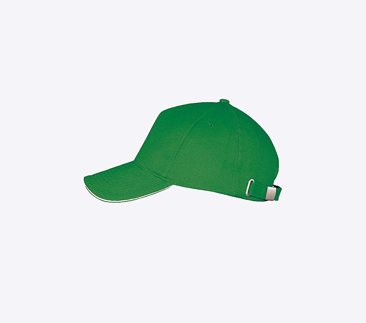 Baseball Cap Mit Logo Bedrucken Fair Produziert Sols Long Beach Kelly Green White