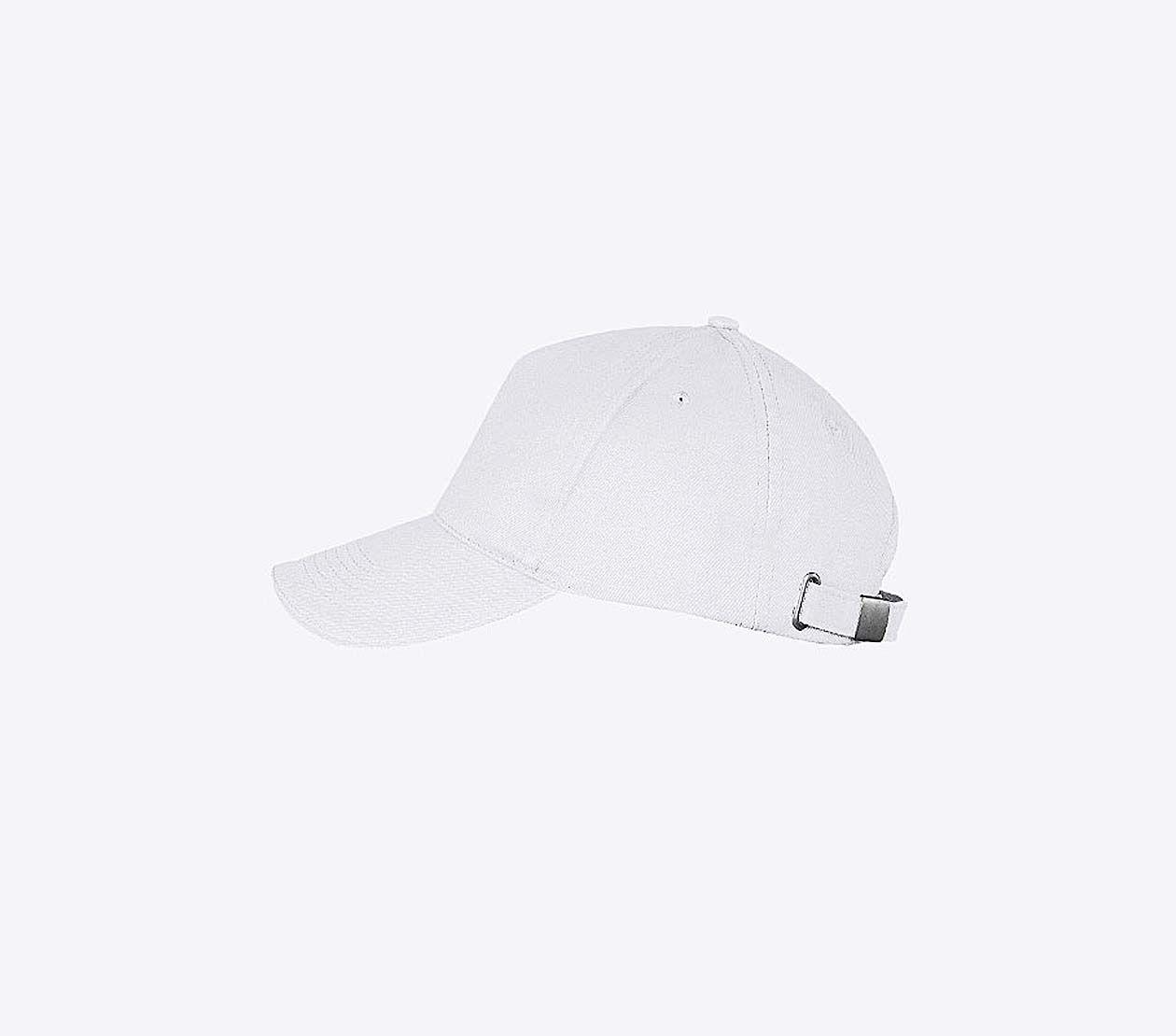 Baseball Cap Mit Logo Bedrucken Fair Produziert Sols Long Beach White