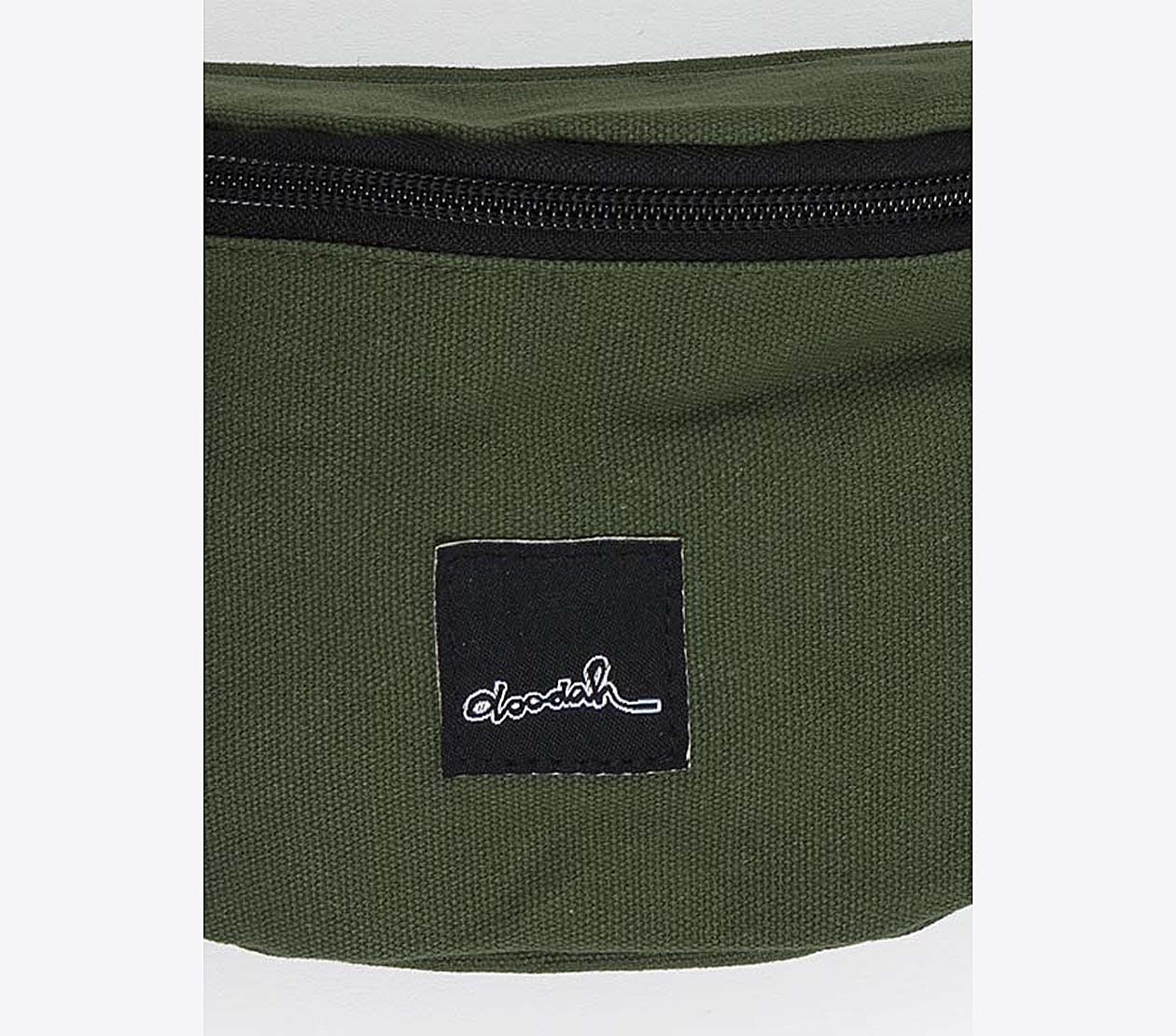 Bauchtasche Doodah Mit Logo Bedrucken Baumwoll Canvas Olive