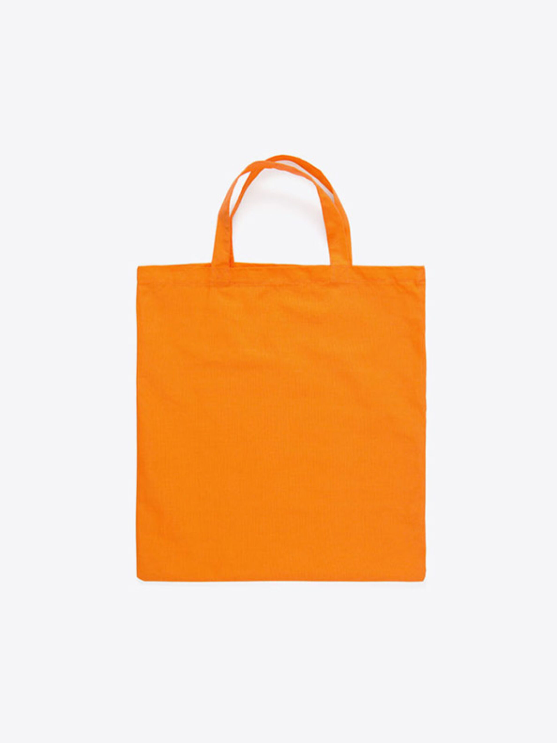Baumwoll Tasche Unbedruckt Orange