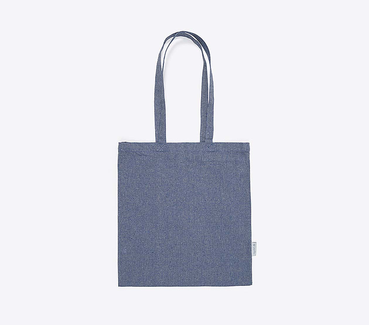 Baumwolltasche Rec Easy Mit Logo Bedrucken Blau