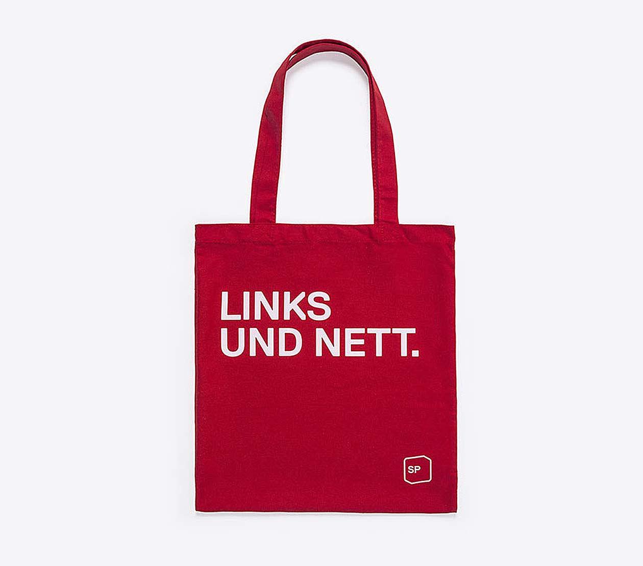 Baumwolltasche Sp Schweiz Links Und Nett Mit Logo Slogan Bedrucken Kampagnenmaterial