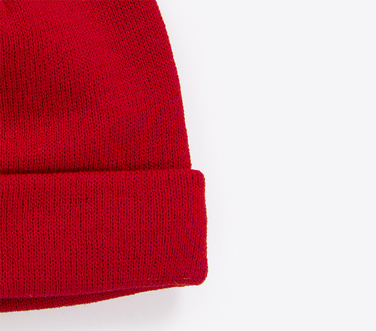 Beanie Sols Pittsburgh Acryl Besticken Red Detail