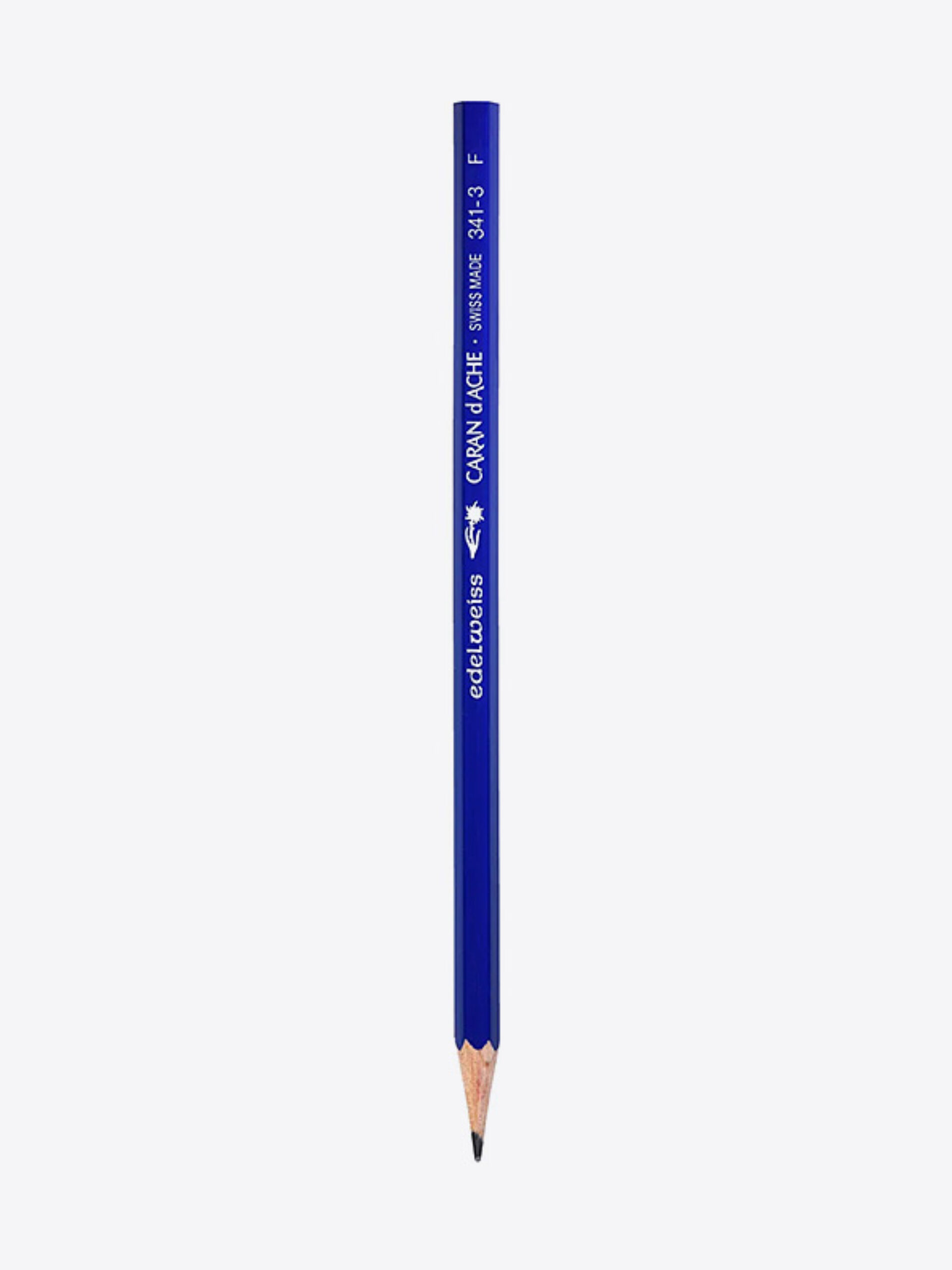 Bleistift Caran D Ache Mit Logo Bedrucken Blau