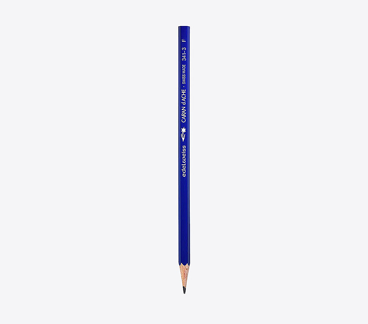 Bleistift Caran D Ache Mit Logo Bedrucken Blau