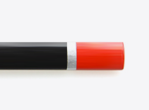 bleistift logo extras tauchkappe lackring