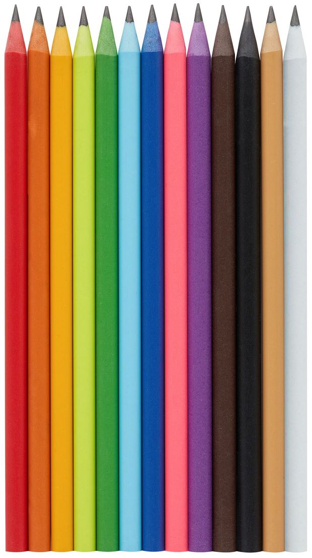 Bleistift Recycled Standardfarben