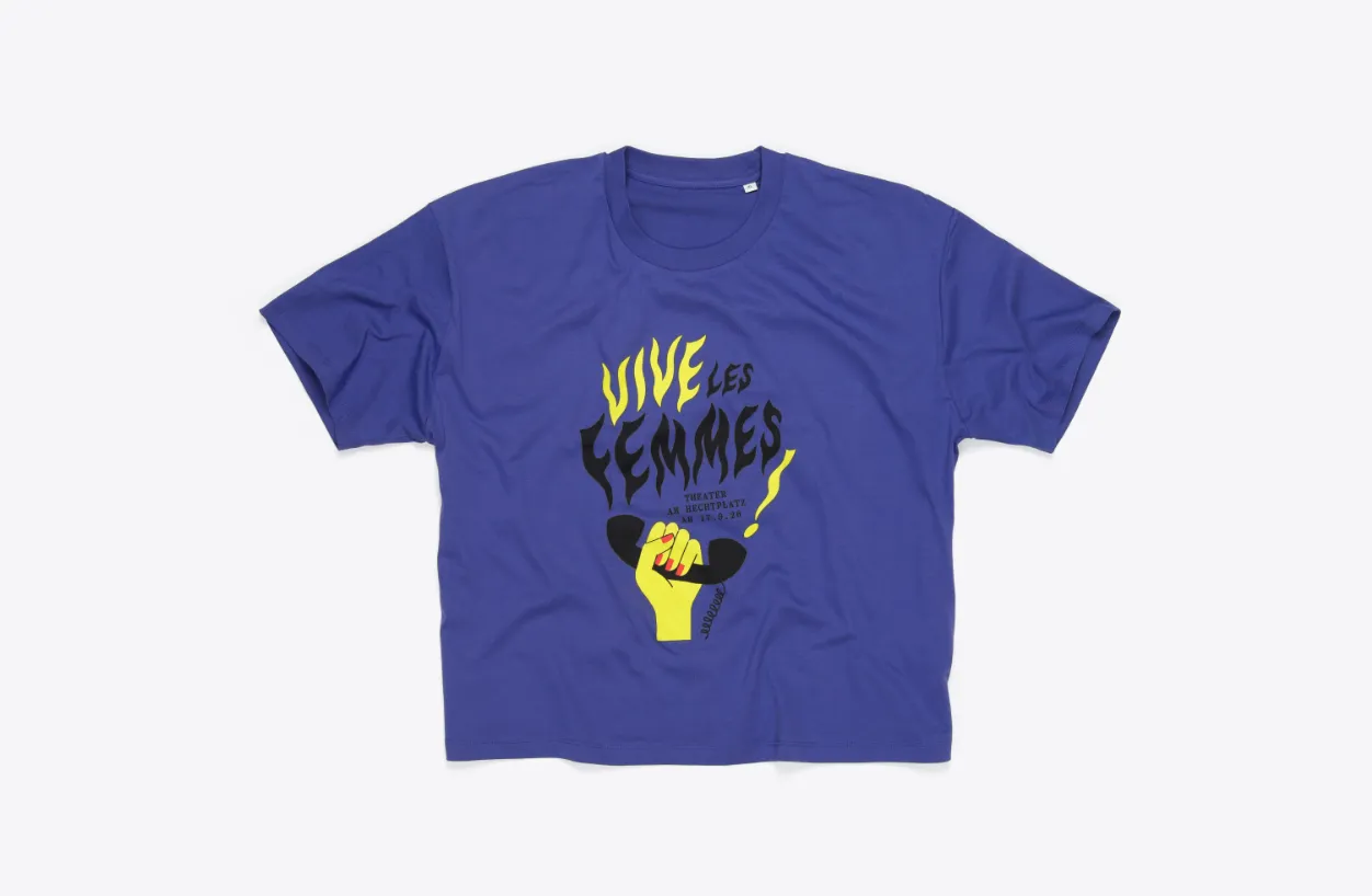 Blog Theater T Shirs Theater Hechtplatz Vive Les Femmes T Shirt Bedruckt