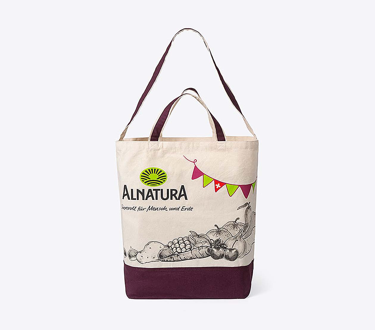 Canvas Shopper Bio bedrucken