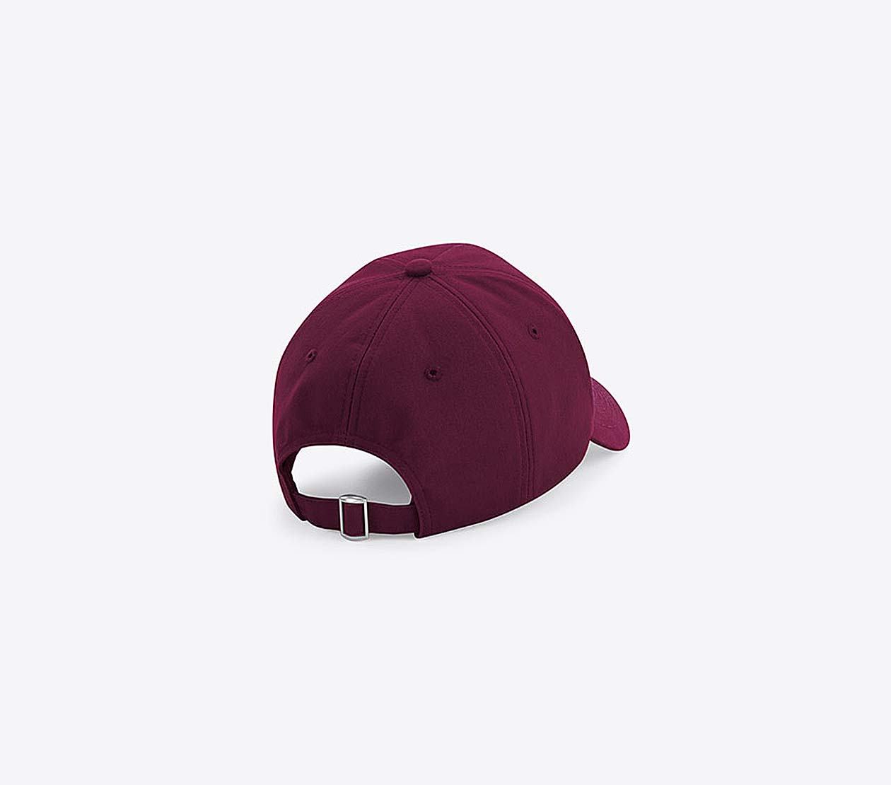 Cap Beechfield B25 Mit Logo Bedrucken Besticken Werbeartikel Baumwoll Twill Burgundy