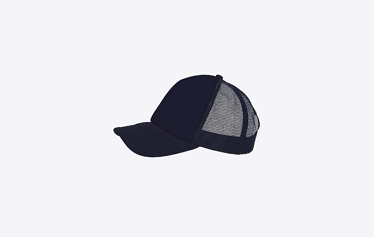 Cap Mit Eigenem Logo Sols Bubble Trucker French Navy