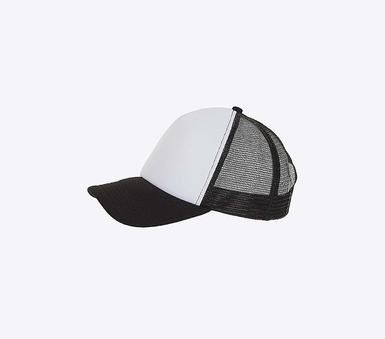 Cap Mit Eigenem Logo Sols Bubble Trucker White Black