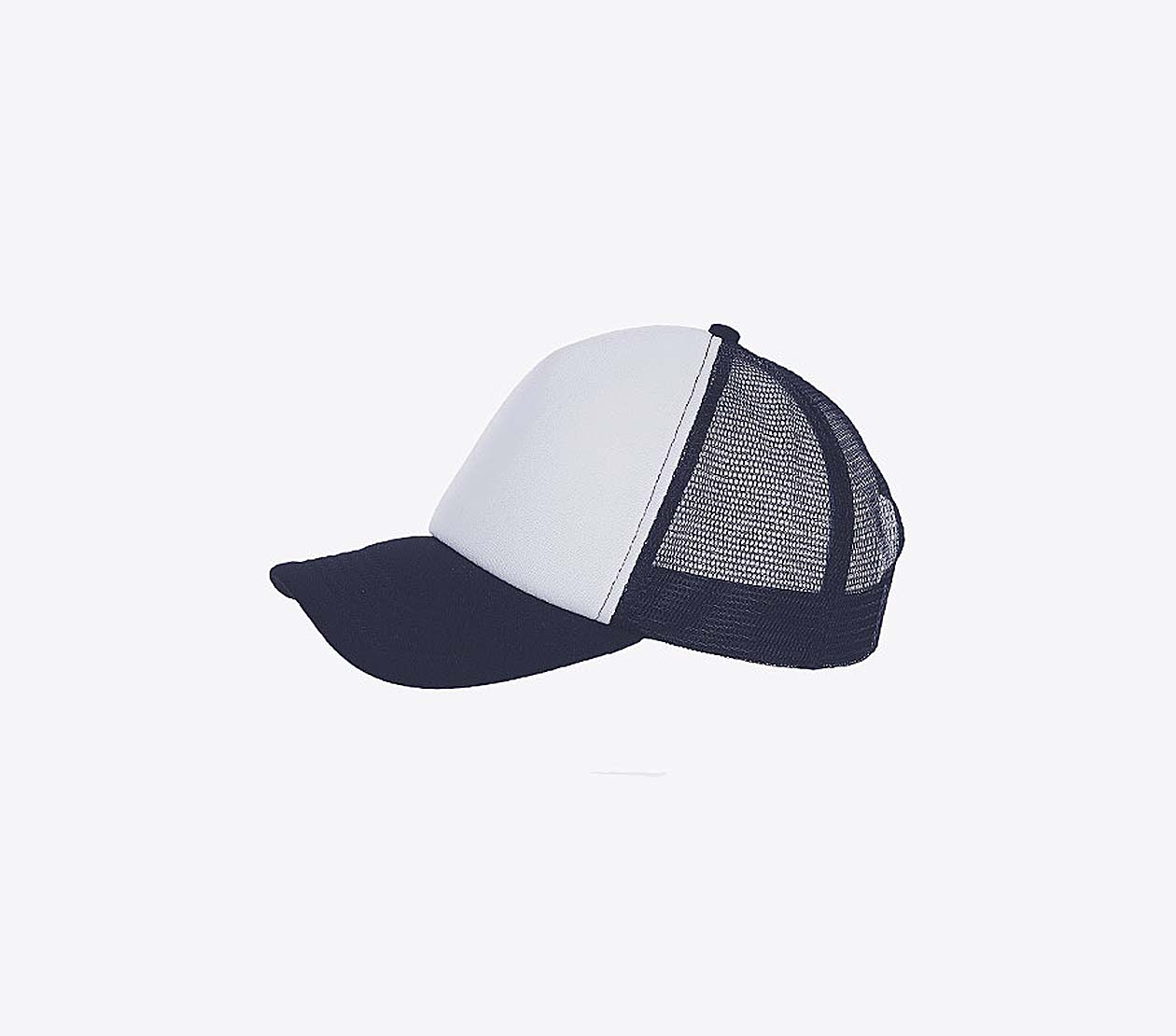 Cap Mit Eigenem Logo Sols Bubble Trucker White French Navy