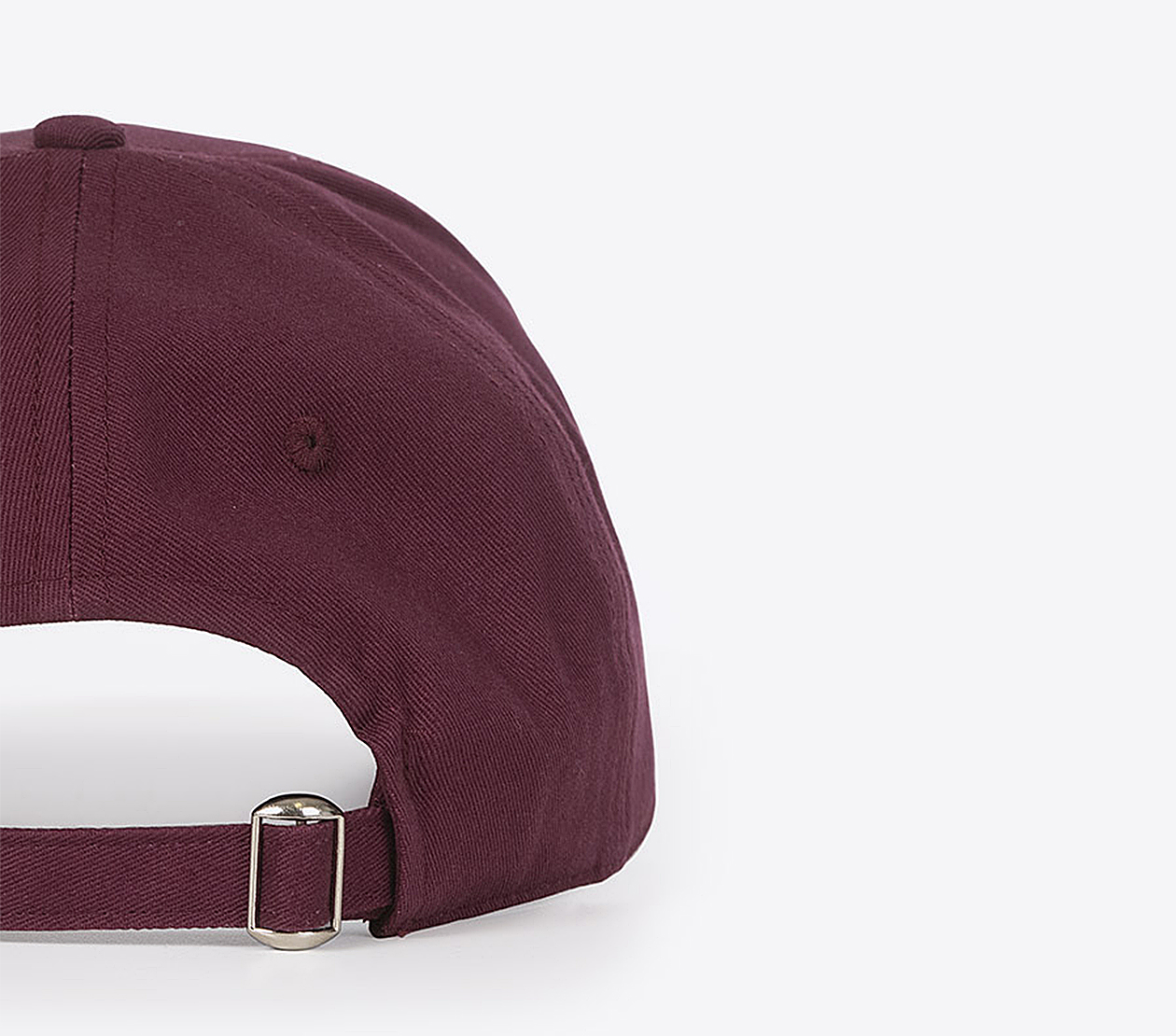 Cap Sols Blaze Mit Logo Bedrucken Besticken Baumwoll Twill Burgundy Metallschnalle