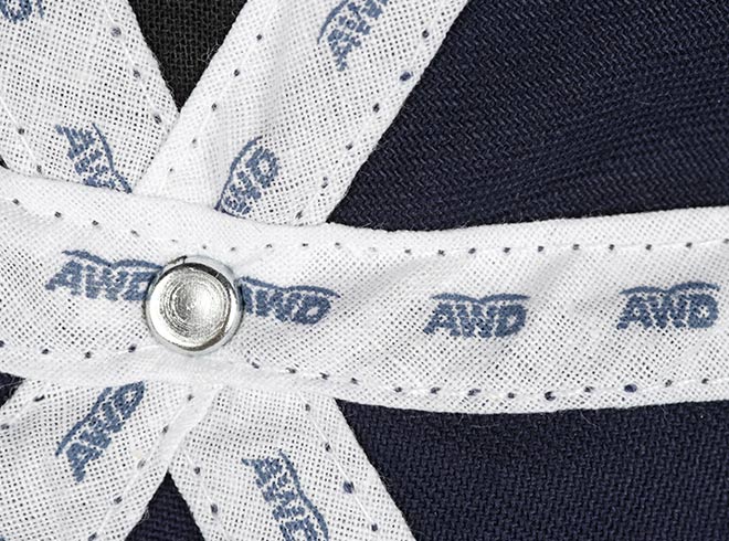 caps sonderanfertigung extras logo innenband