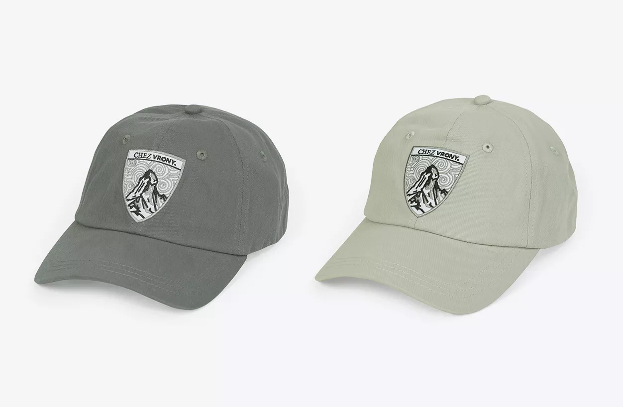 Chez Vroni Souvenirs Blog Dad Caps Twill Grey