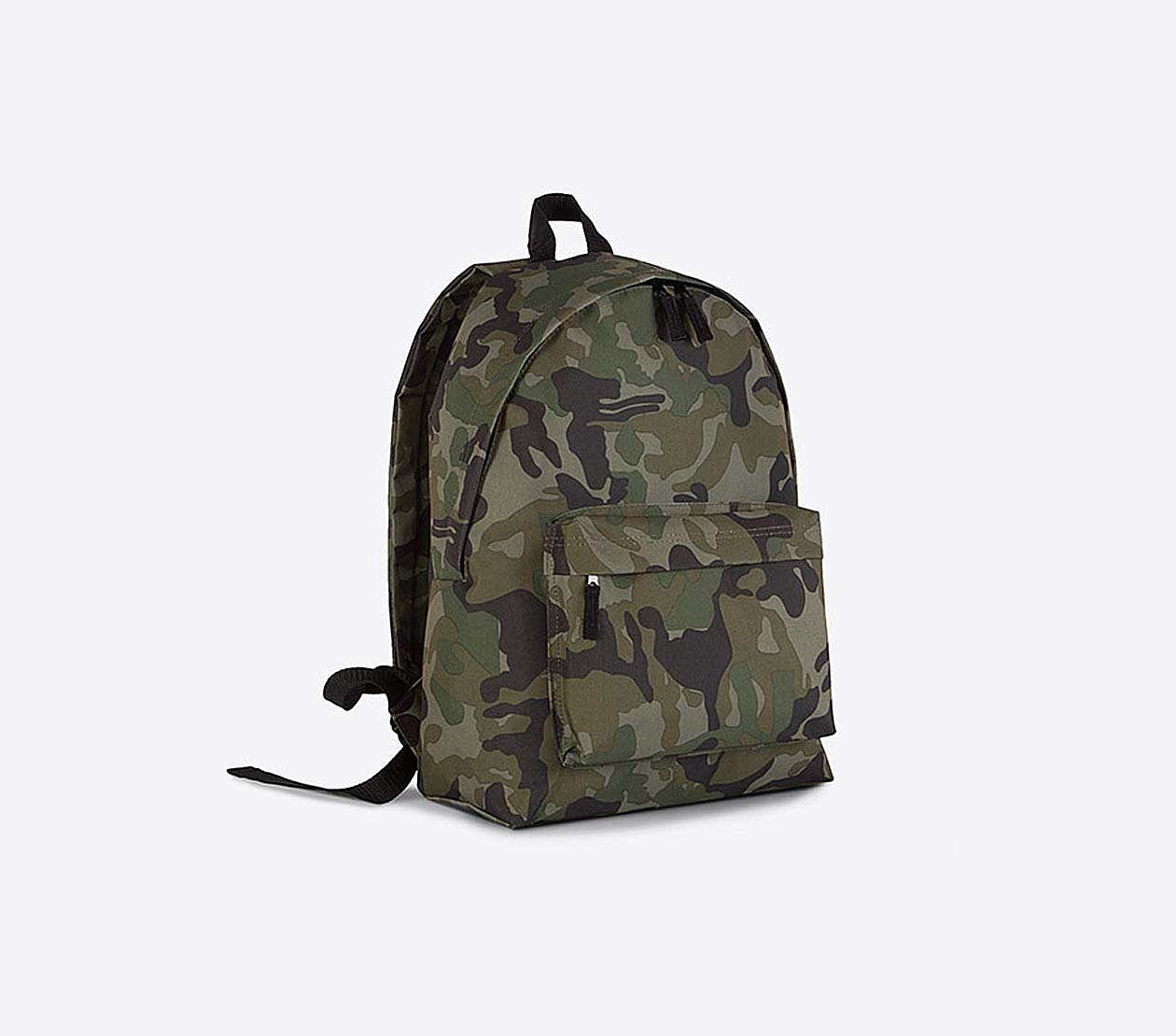 Classic Rucksack Easy Polyester Logo Bedrucken Olive Camouflage