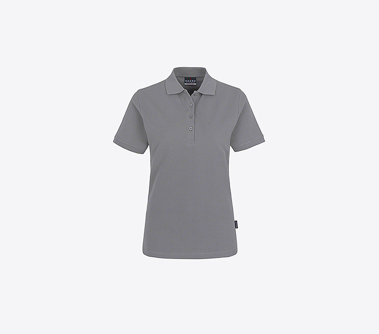 Damen Polo Shirt Bedrucken Hakro 110 Titan