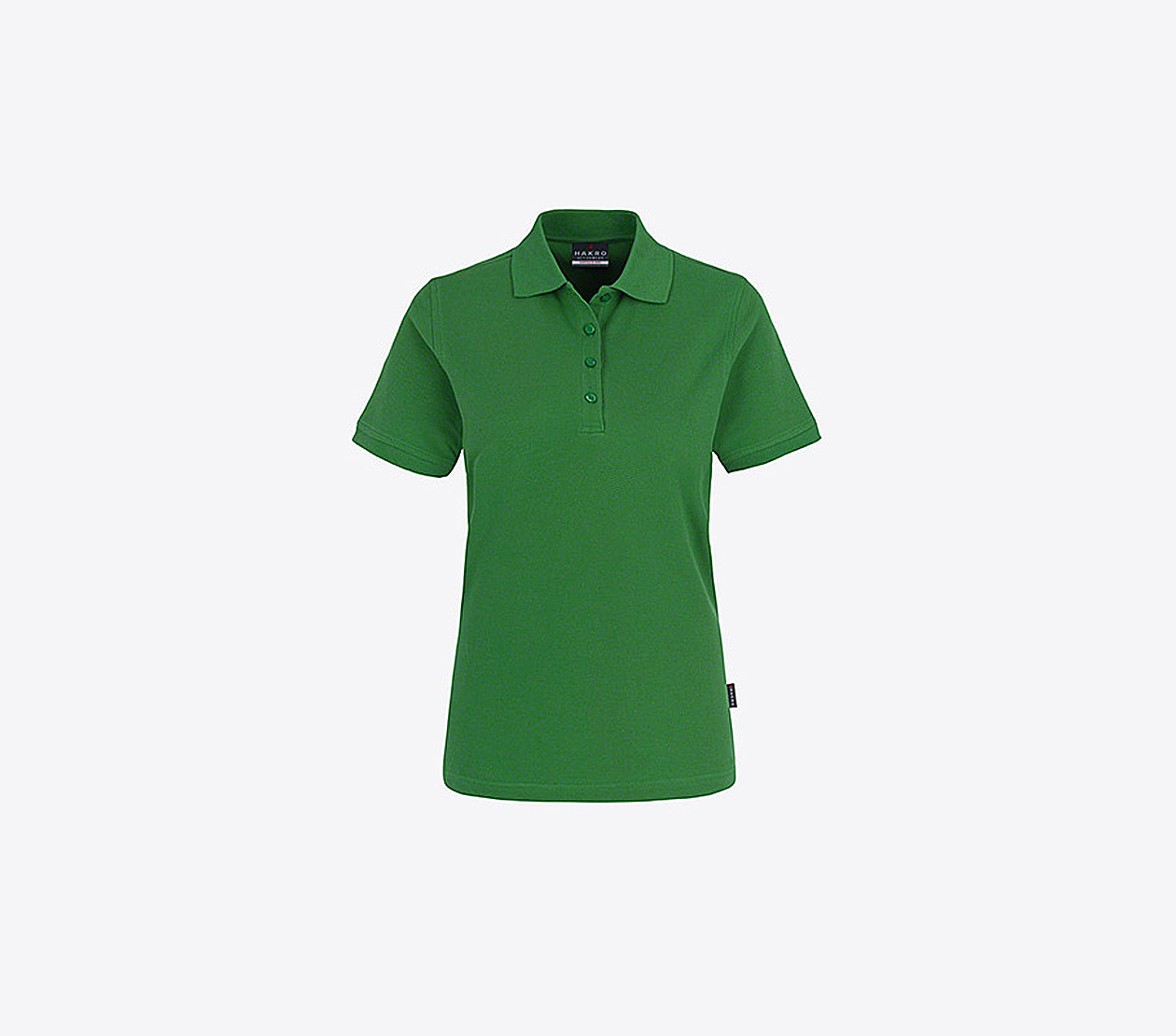 Damen Polo Shirt Besticken Lassen Online Hakro 110 Wasabi