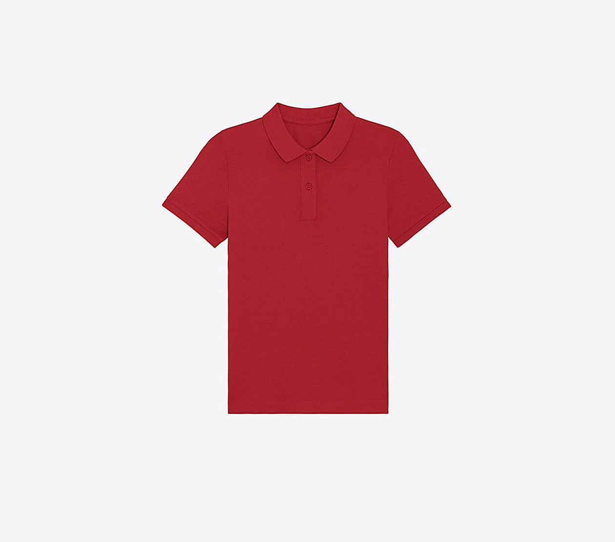 Damen Poloshirt Stanley Stella Elliser Mit Logo Farben Red