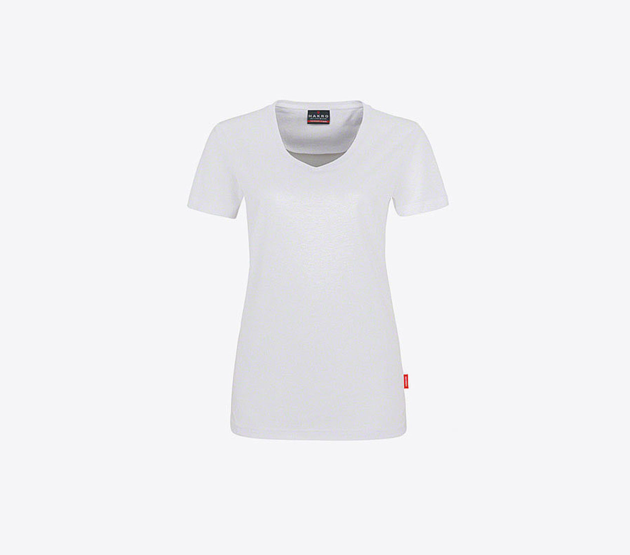 Damen T Shirt In Zuerich Bedrucken Lassen Hakro 181 Weiss