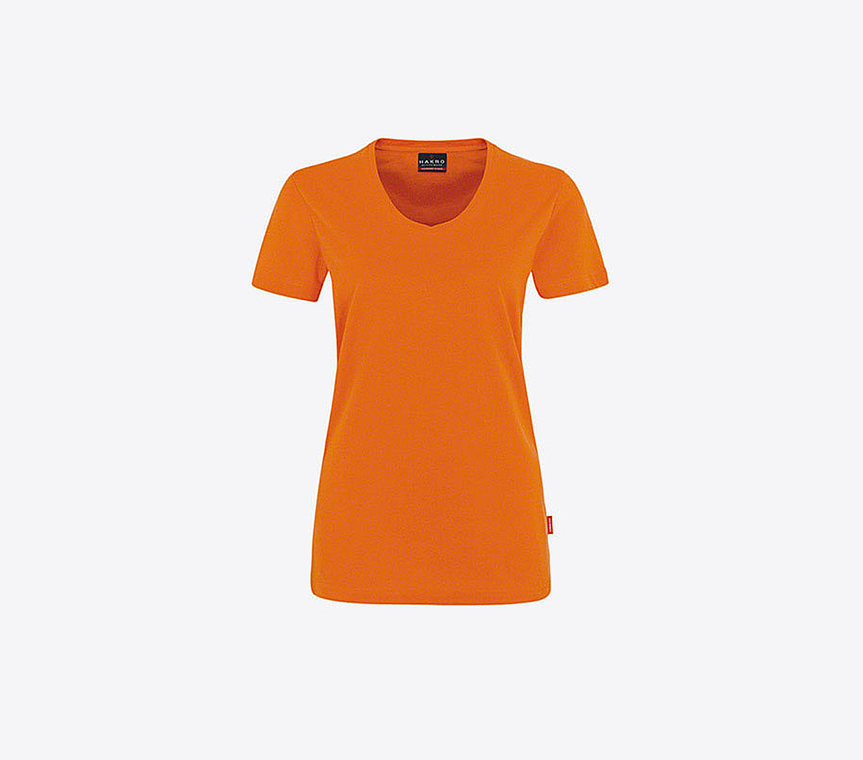 Damen T Shirt Individuell Bedrucken Hakro 181 Orange