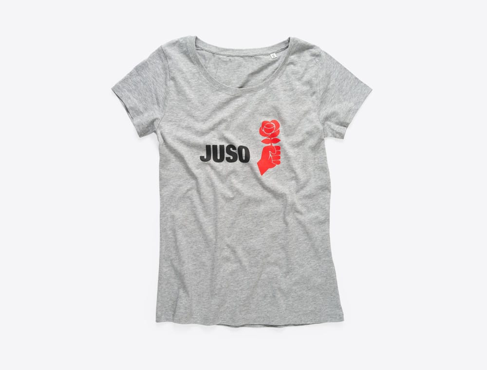 damen-t-shirt-mit-logo-bedruckt-juso