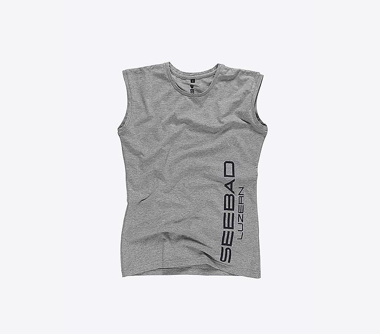 Damen T Shirts Aermellos Mit Logo Drucken