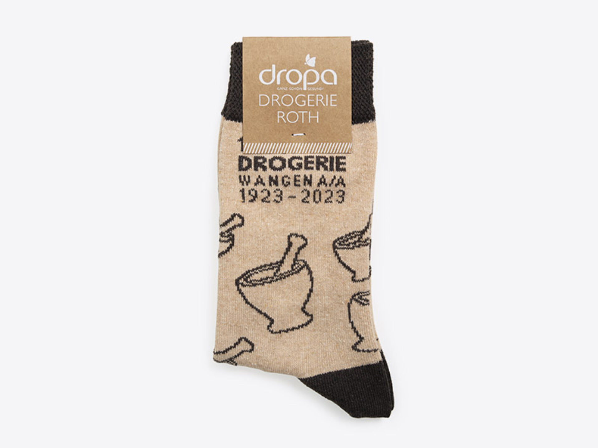 Dropa Drogerie Socken Polyester Recycled Verpackt