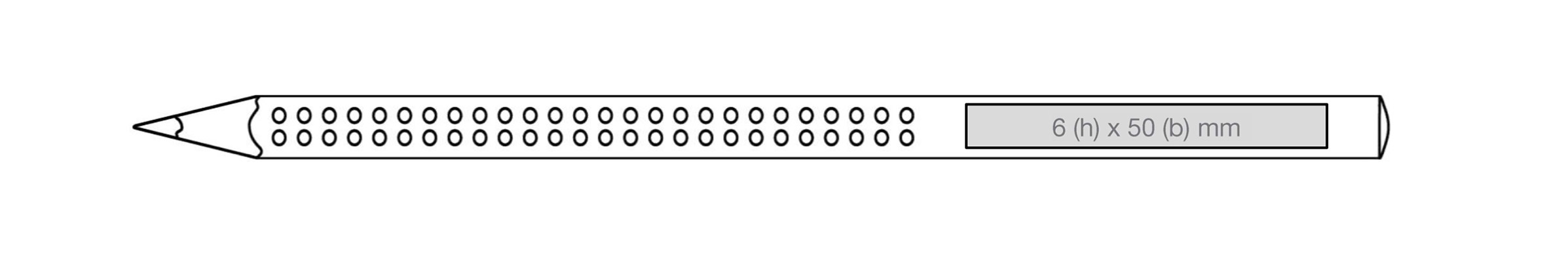 Druckflaeche Textmarker Faber Castell