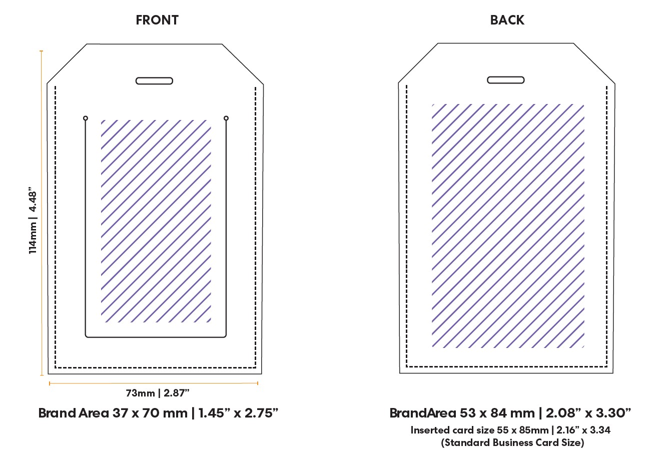 Druckflaechen Tile Slim Kofferanhaenger