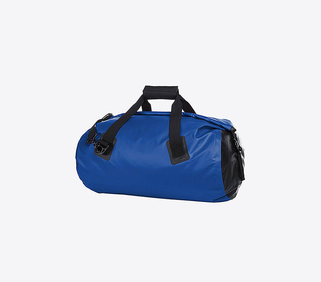 Duffel Bag Easy Mit Logo Bedrucken Sporttasche Aus Blachenmaterial Blau