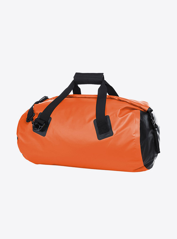 Duffel Bag Easy Mit Logo Bedrucken Sporttasche Aus Blachenmaterial Orange